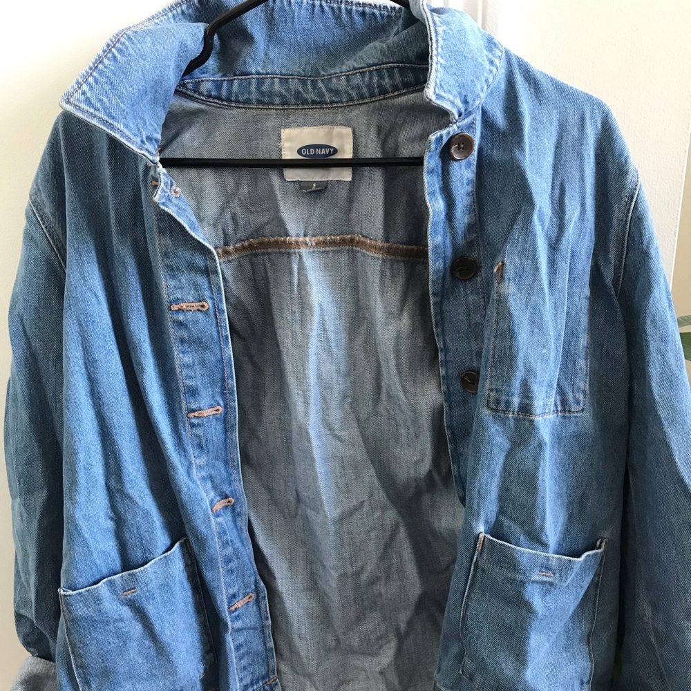Old navy denim shirt jacket